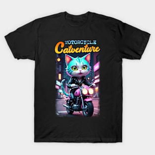 Motorcycle Catventure T-Shirt